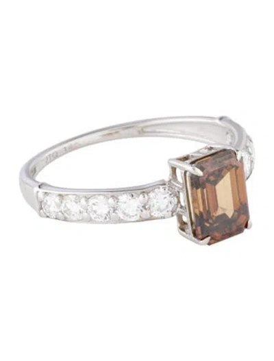 Pre-owned Ring 14k 2.13ctw Lab-grown Diamond Cocktail  In Multi