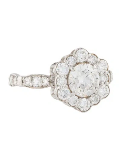 Pre-owned Ring 14k 2.17ctw Lab-grown Diamond Cocktail  In Multi