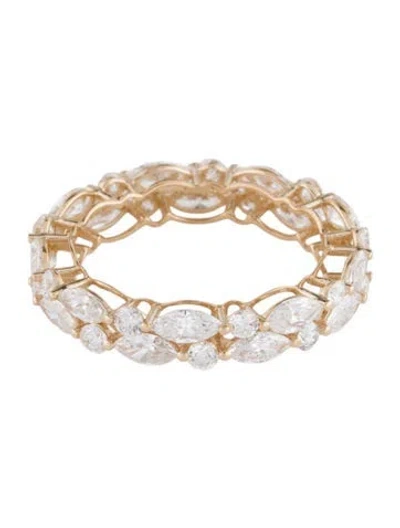 Pre-owned Ring 14k 2.17ctw Lab-grown Diamond Eternity Band In Multi