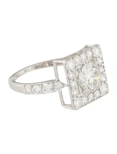 Pre-owned Ring 14k 2.18ctw Lab-grown Diamond Cocktail  In Multi