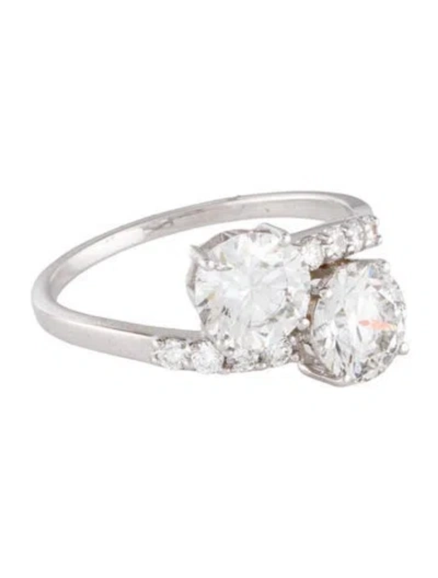 Pre-owned Ring 14k 2.18ctw Lab-grown Diamond Cocktail  In Multi