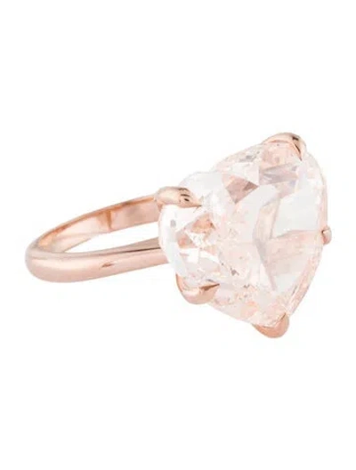 Pre-owned Ring 14k 22.11ct Lab-grown Diamond Cocktail  In Multi