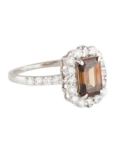 Pre-owned Ring 14k 2.21ctw Lab-grown Diamond Cocktail  In Multi