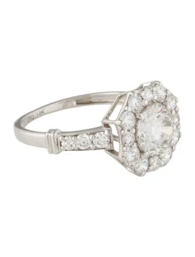 Pre-owned Ring 14k 2.21ctw Lab-grown Diamond Cocktail  In Multi