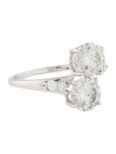 Pre-owned Ring 14k 2.22ctw Lab-grown Diamond Cocktail  In Multi
