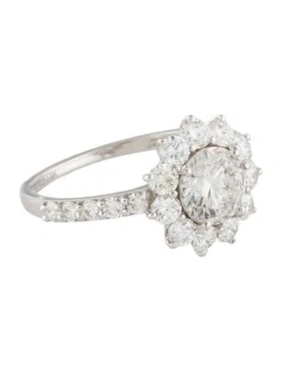 Pre-owned Ring 14k 2.22ctw Lab-grown Diamond Cocktail  In Multi