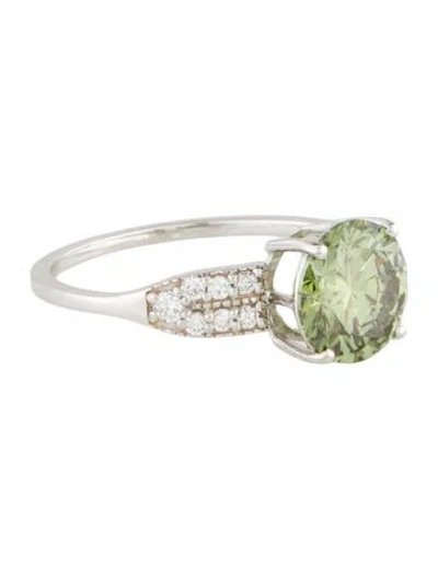 Pre-owned Ring 14k 2.22ctw Lab-grown Diamond Cocktail  In Multi