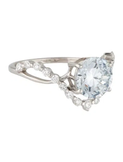 Pre-owned Ring 14k 2.23ctw Lab-grown Diamond Cocktail  In Multi