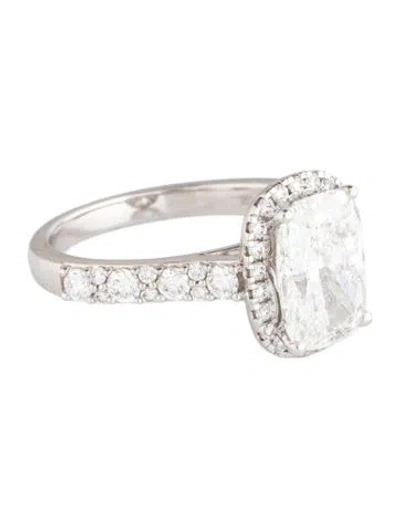 Pre-owned Ring 14k 2.25ct Lab-grown Diamond Engagement  In Multicolor