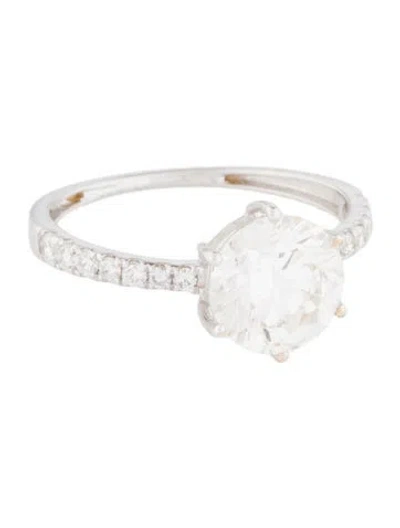 Pre-owned Ring 14k 2.26ctw Lab-grown Diamond Cocktail  In Multi