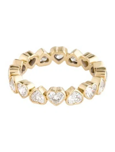 Pre-owned Ring 14k 2.42ctw Lab-grown Diamond Eternity Band In Multicolor