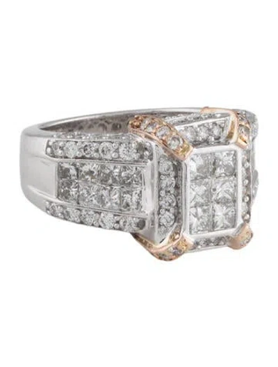 Pre-owned Ring 14k 2.44ctw Diamond Engagement  In Multi