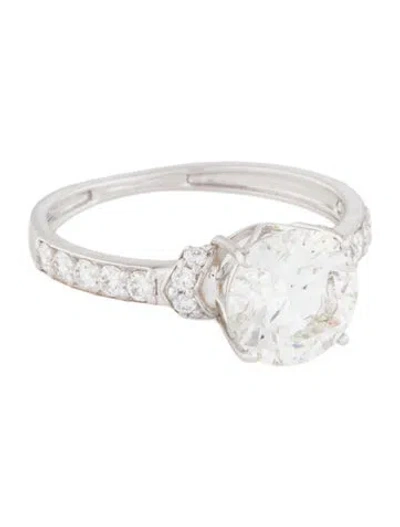 Pre-owned Ring 14k 2.48ctw Lab-grown Diamond Cocktail  In Multi