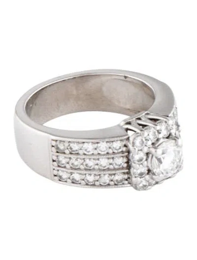 Pre-owned Ring 14k 2.49ctw Diamond Cocktail  In Multi