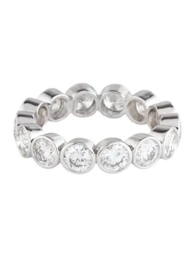 Pre-owned Ring 14k 2.50ctw Lab-grown Diamond Eternity Band  In Multicolor