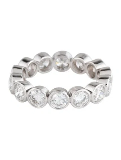 Pre-owned Ring 14k 2.50ctw Lab-grown Diamond Eternity Band  In Multicolor