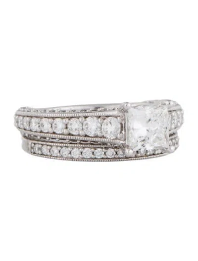 Pre-owned Ring 14k 2.50ctw Lab-grown Diamond Wedding Set In Multi