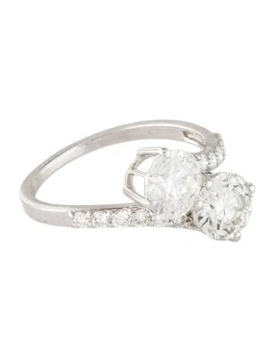 Pre-owned Ring 14k 2.54ctw Lab-grown Diamond Cocktail  In Multi