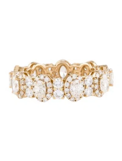 Pre-owned Ring 14k 2.57ctw Lab-grown Diamond Eternity Band In Multi