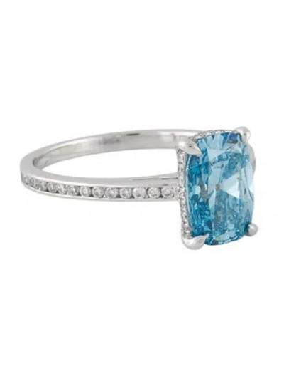 Pre-owned Ring 14k 2.58ct Lab-grown Diamond Engagement  In Multicolor