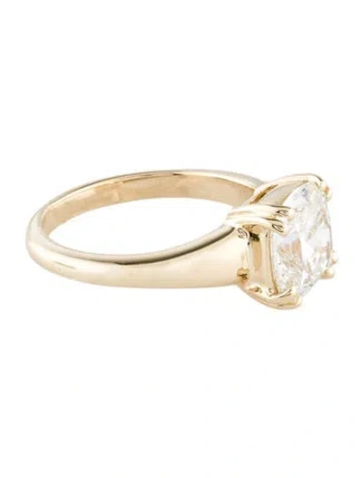 Pre-owned Ring 14k 2.58ct Lab-grown Diamond  In Multi