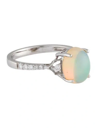Pre-owned Ring 14k 2.65ct & Diamond Cocktail  In Multi