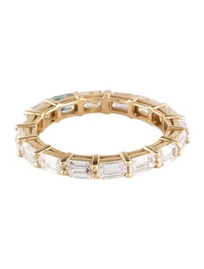 Pre-owned Ring 14k 2.67ctw Lab-grown Diamond Eternity Band In Multicolor