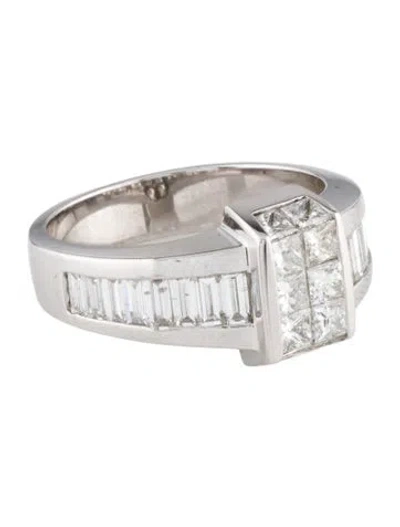 Pre-owned Ring 14k 2.72ctw Diamond Cocktail  In Multi