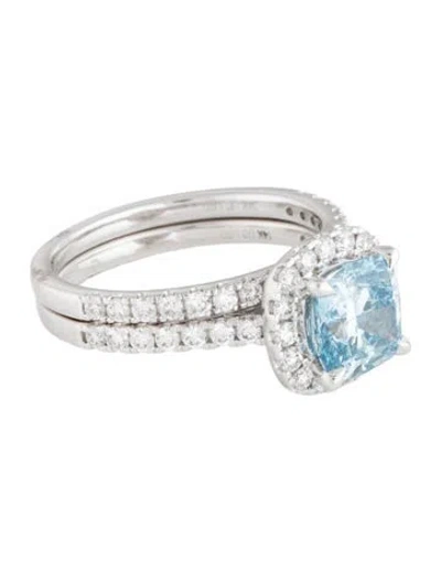 Pre-owned Ring 14k 2.72ctw Lab-grown Diamond Wedding Set In Multicolor
