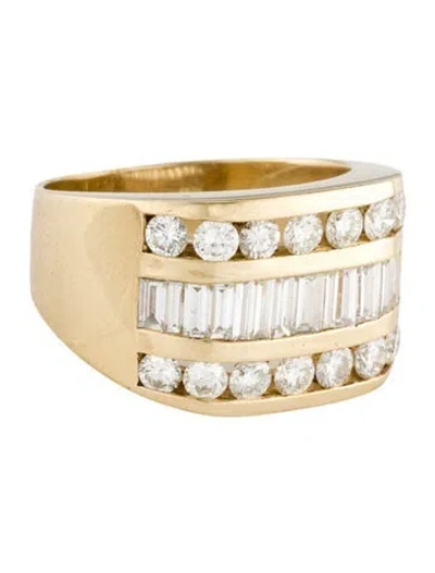 Pre-owned Ring 14k 2.73ctw Diamond Band In Multi