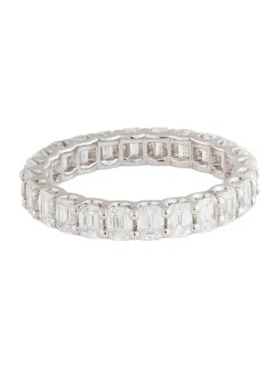 Pre-owned Ring 14k 2.87ctw Diamond Eternity Band In Multicolor