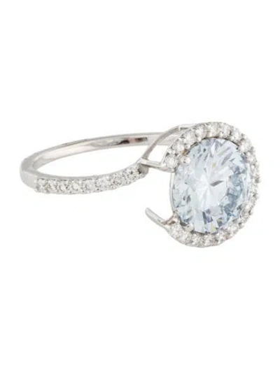 Pre-owned Ring 14k 2.89ctw Lab-grown Diamond Cocktail  In Multi