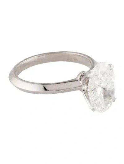 Pre-owned Ring 14k 2.98ctw Lab-grown Diamond Engagement  In Multi