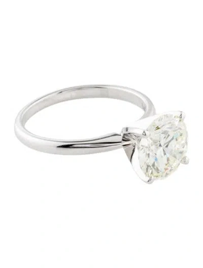 Pre-owned Ring 14k 2.99ct Lab-grown Diamond Engagement  In Multi