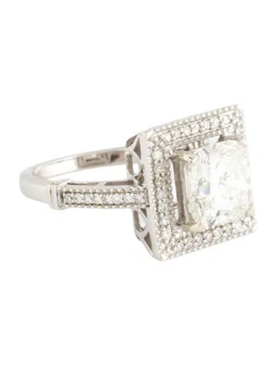 Pre-owned Ring 14k 3.00ct Lab-grown Diamond Cocktail  In Multi
