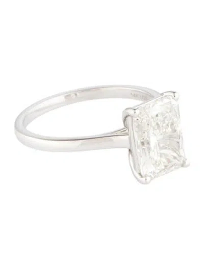 Pre-owned Ring 14k 3.00ct Lab-grown Diamond Engagement  In Multicolor