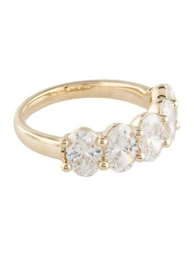 Pre-owned Ring 14k 3.00ctw Lab-grown Diamond Band In Multi