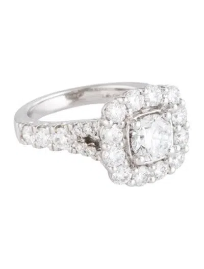 Pre-owned Ring 14k 3.00ctw Lab-grown Diamond Cocktail  In Multicolor