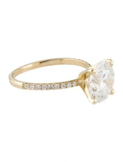 Pre-owned Ring 14k 3.03ct Lab-grown Diamond Engagement  In Multi