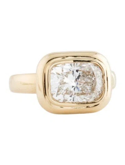 Pre-owned Ring 14k 3.04ct Lab-grown Diamond Cocktail  In Multicolor