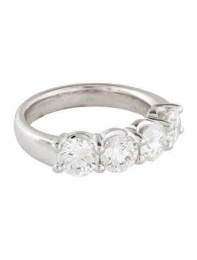 Pre-owned Ring 14k 3.10ctw Lab-grown Diamond Band In Multi