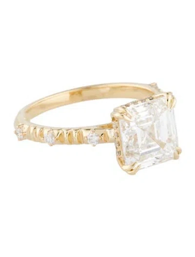 Pre-owned Ring 14k 3.24ctw Lab-grown Diamond Cocktail  In Multi