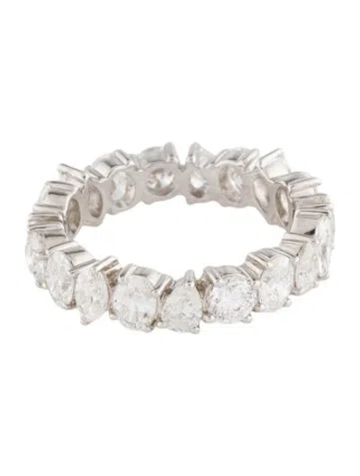 Pre-owned Ring 14k 3.38ctw Lab-grown Diamond Eternity  In Multi