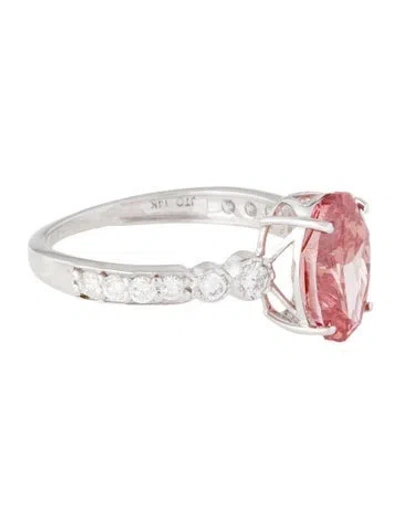Pre-owned Ring 14k 3.49ctw Lab-grown Diamond Cocktail  In Multi