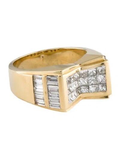 Pre-owned Ring 14k 3.64ctw Diamond Band In Multi