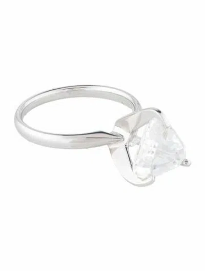 Pre-owned Ring 14k 3.72ct Diamond Engagement  In Multi