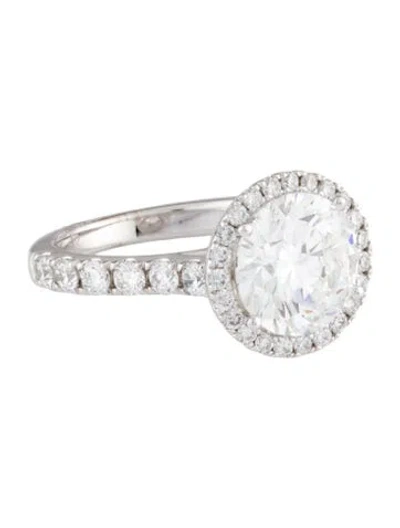 Pre-owned Ring 14k 4.00ctw Lab-grown Diamond Cocktail  In Multi