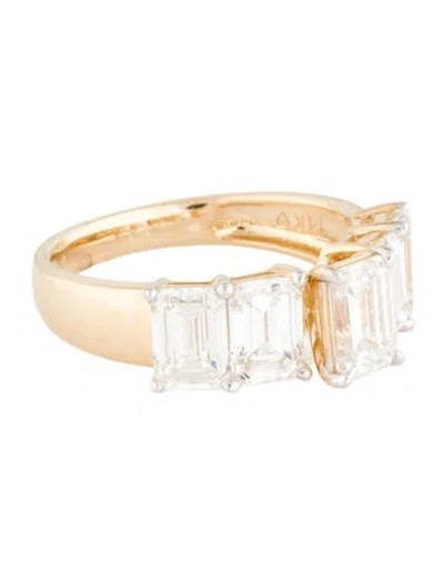 Pre-owned Ring 14k 4.00ctw Lab-grown Diamond Cocktail  In Multi