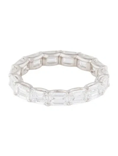 Pre-owned Ring 14k 4.00ctw Lab-grown Diamond Eternity Band In Multi