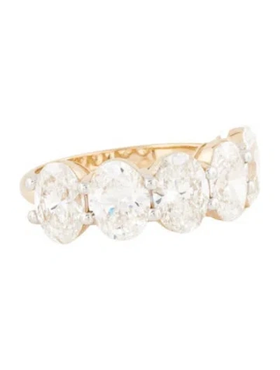 Pre-owned Ring 14k 4.50ctw Lab-grown Diamond Band  In Multi